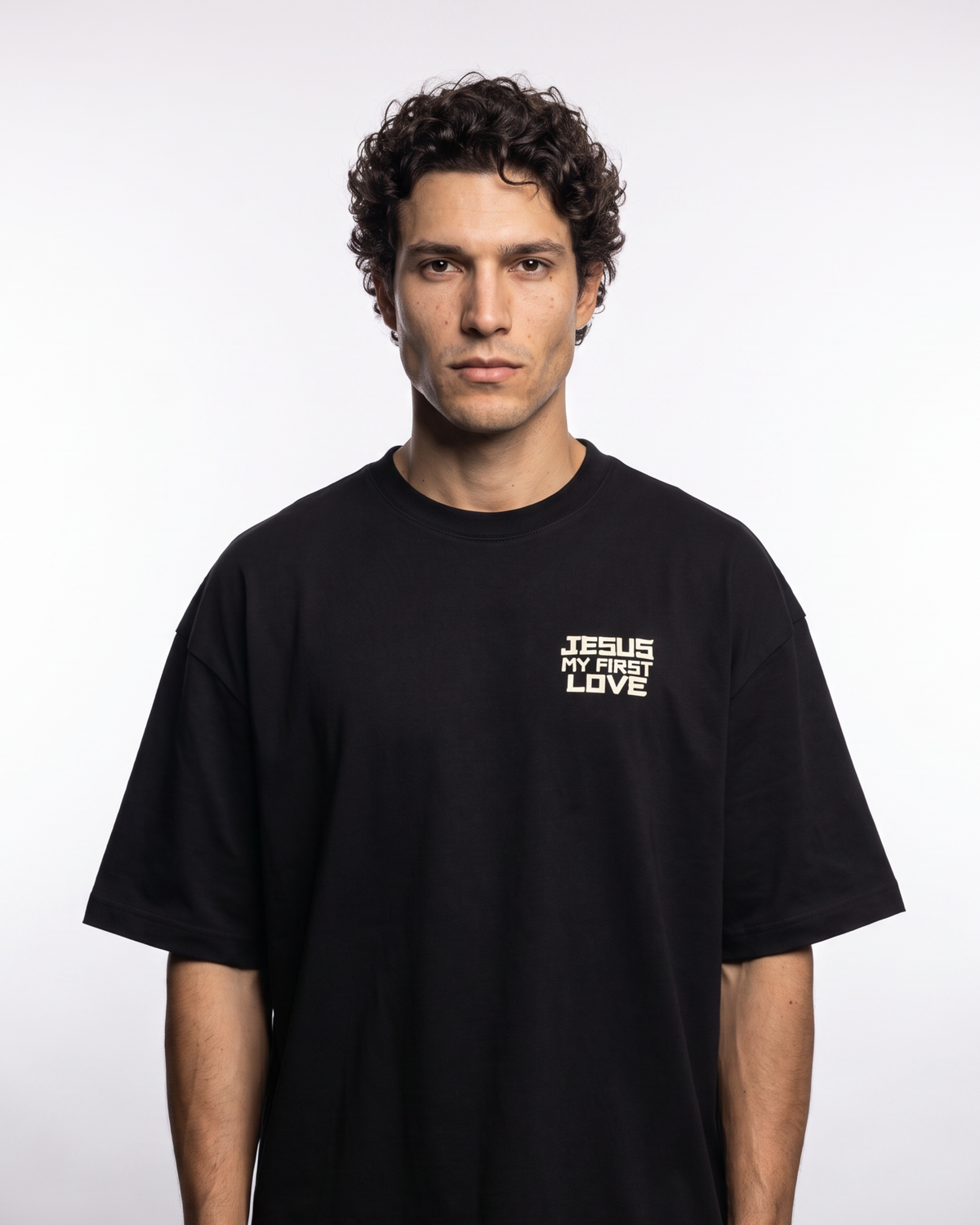 Camiseta Oversized - Jesus, meu Primeiro amor