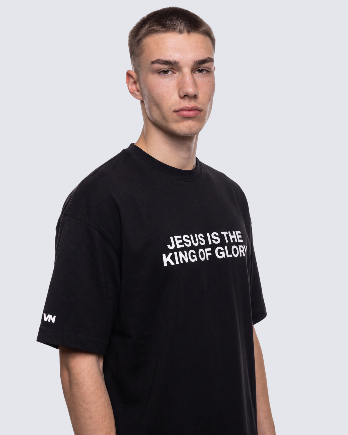 Camiseta Oversized - Jesus is King of Glory