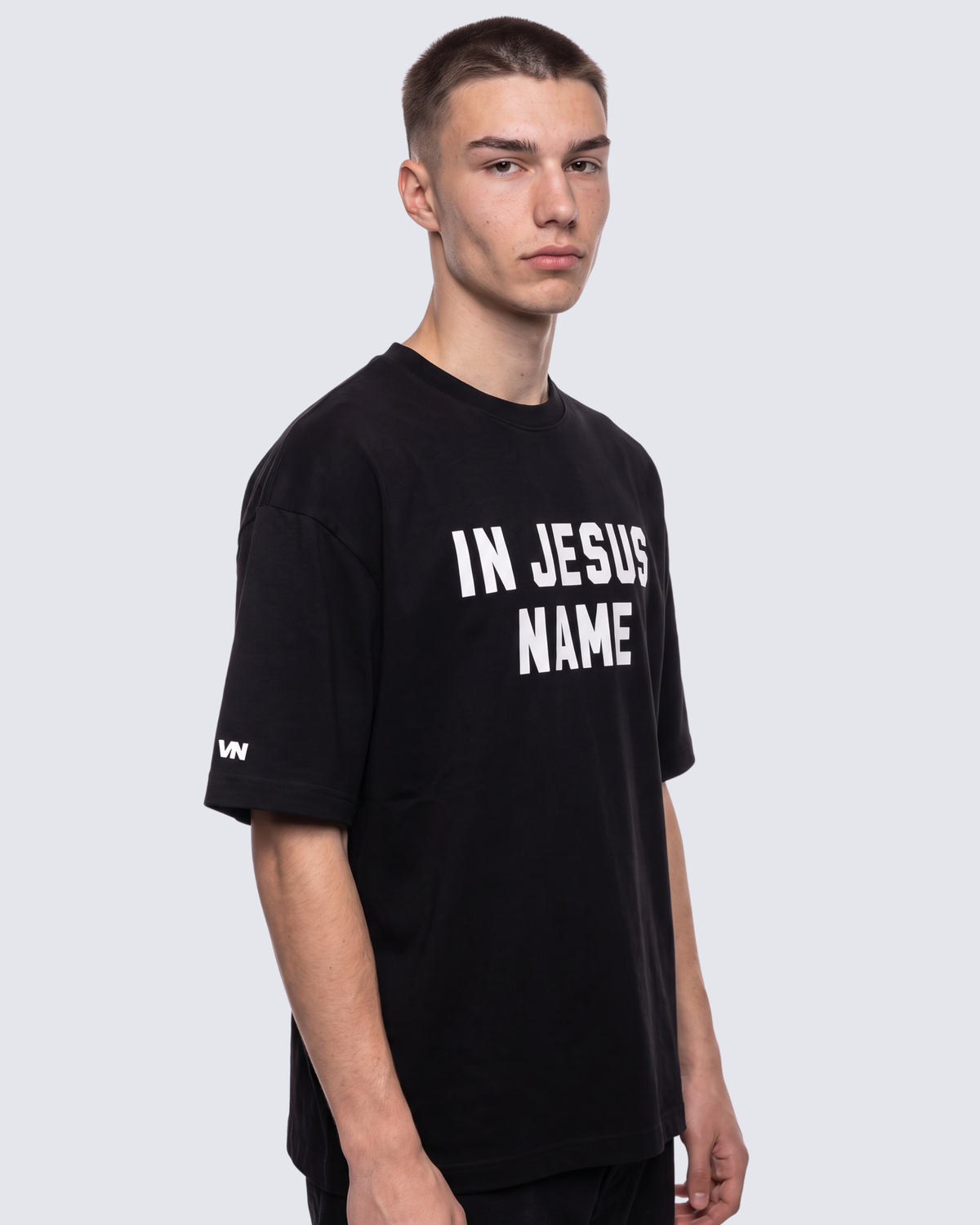 Camiseta Oversized - In Jesus Name