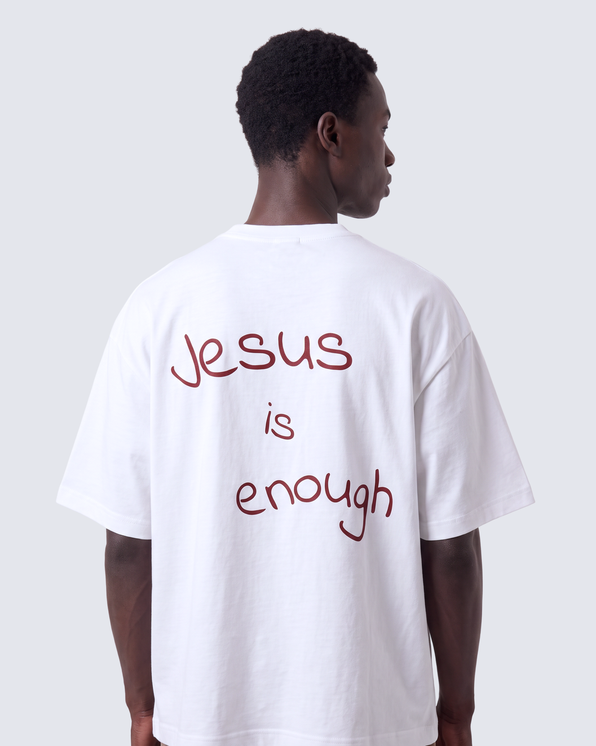 Camiseta Oversized - Jesus is enough