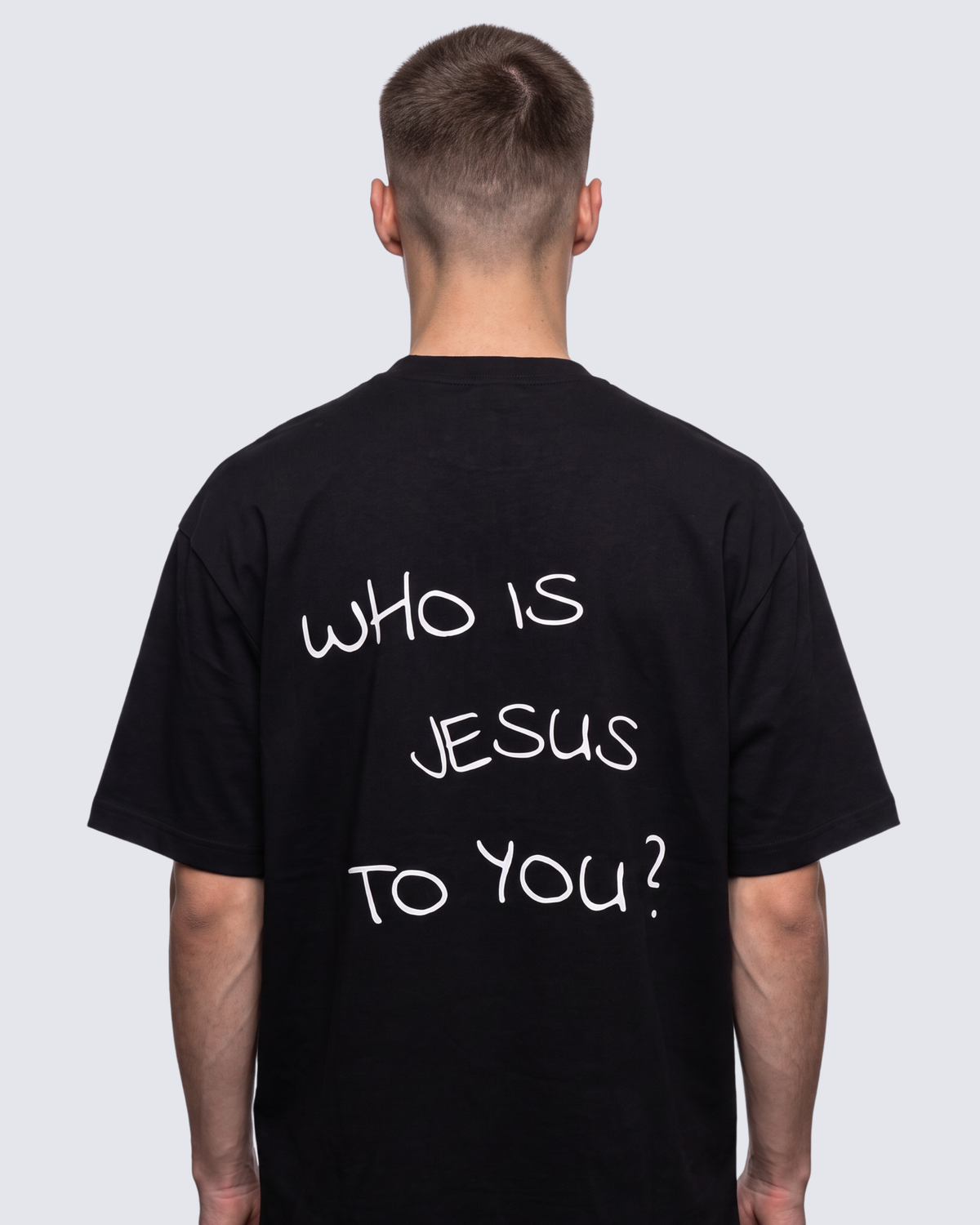 Camiseta Oversized - Who is Jesus to you?