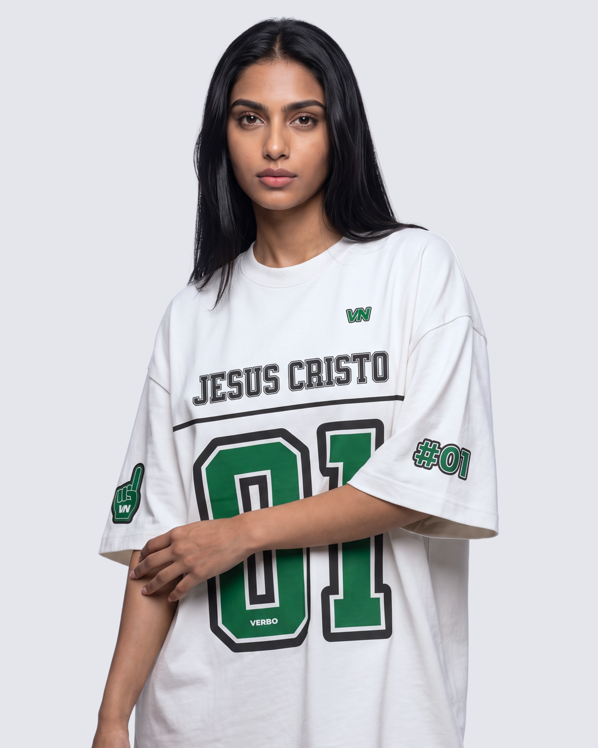 Camiseta Oversized - Team Jesus 01