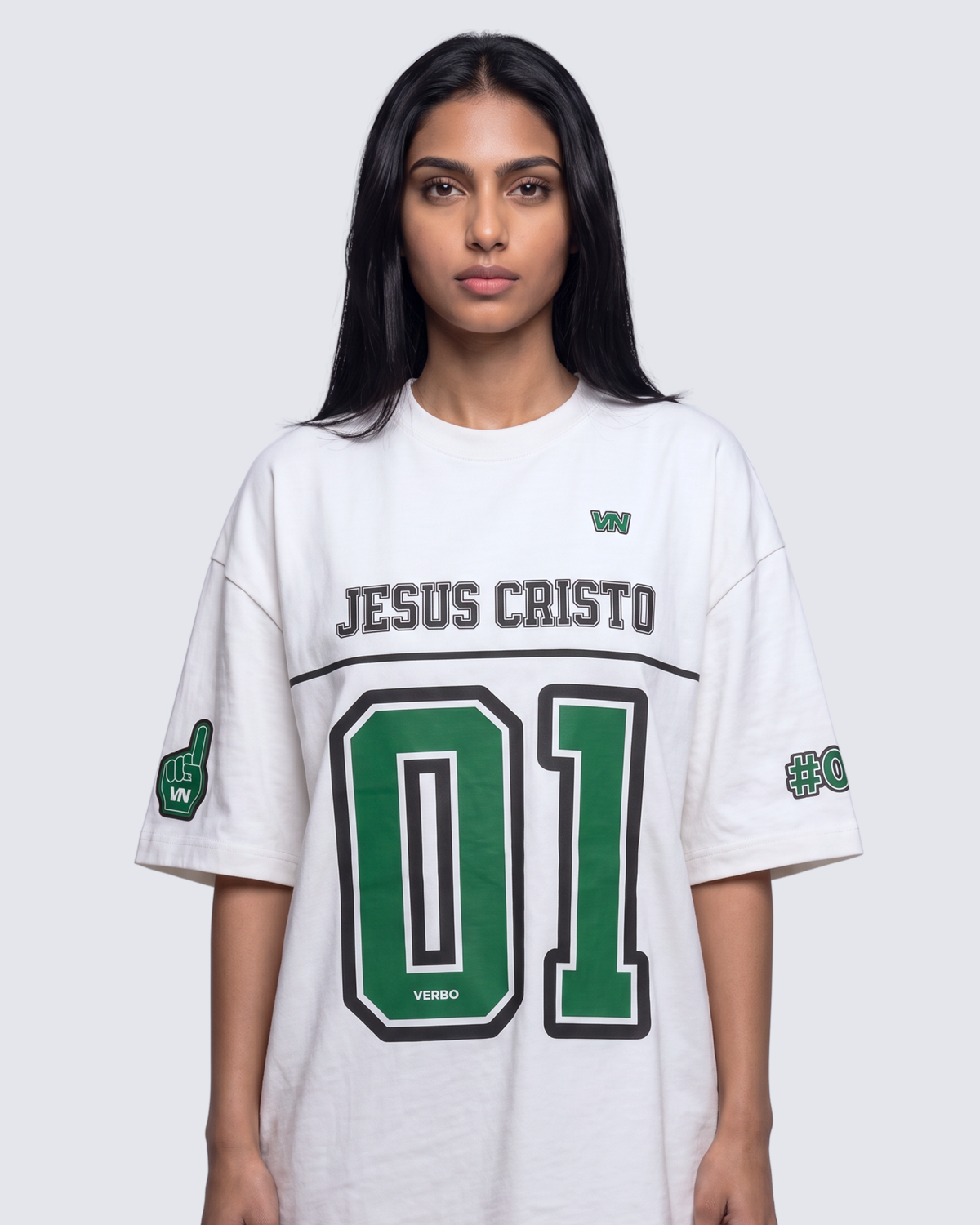 Camiseta Oversized - Team Jesus 01