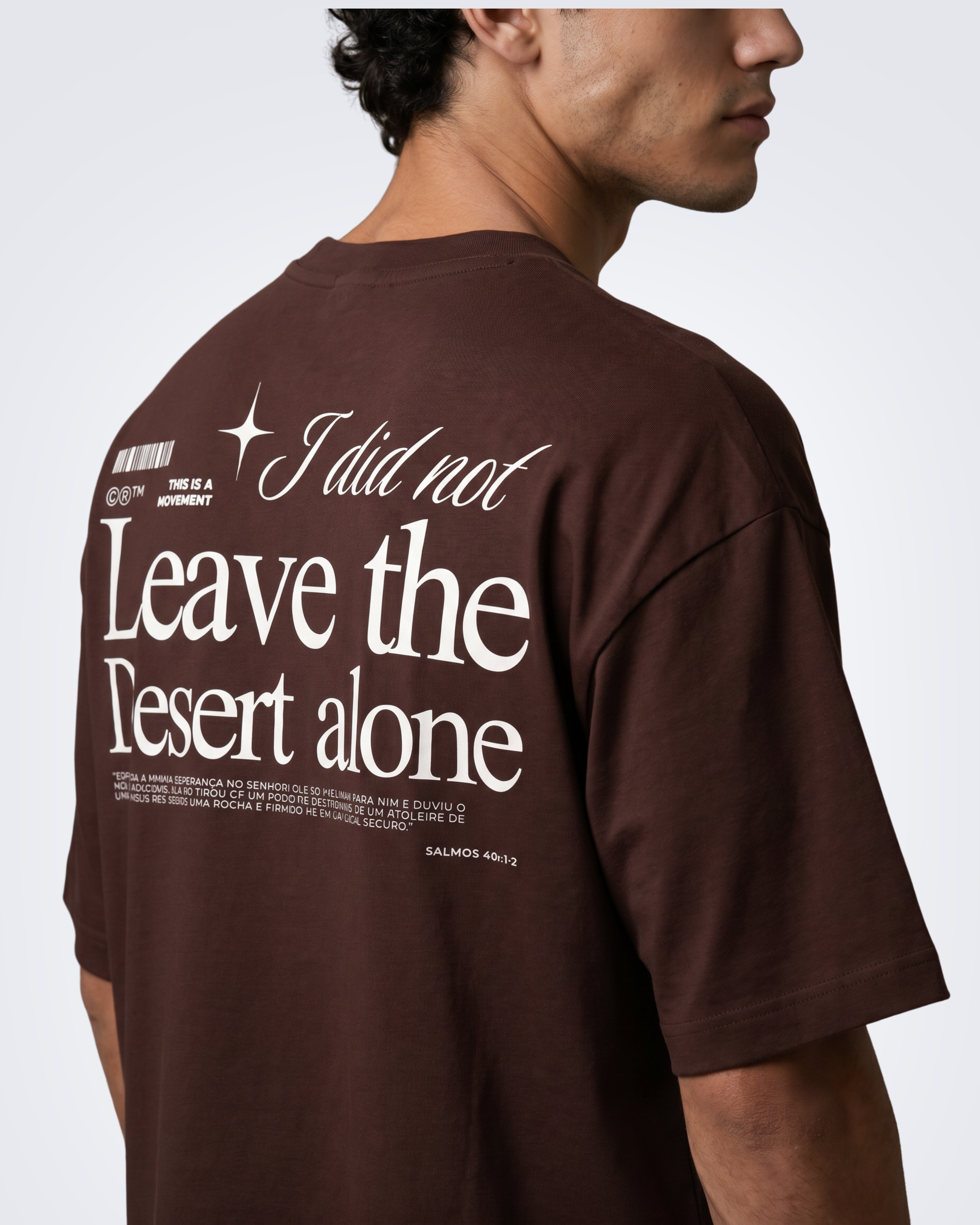 Camiseta Oversized - Desert (Marrom)