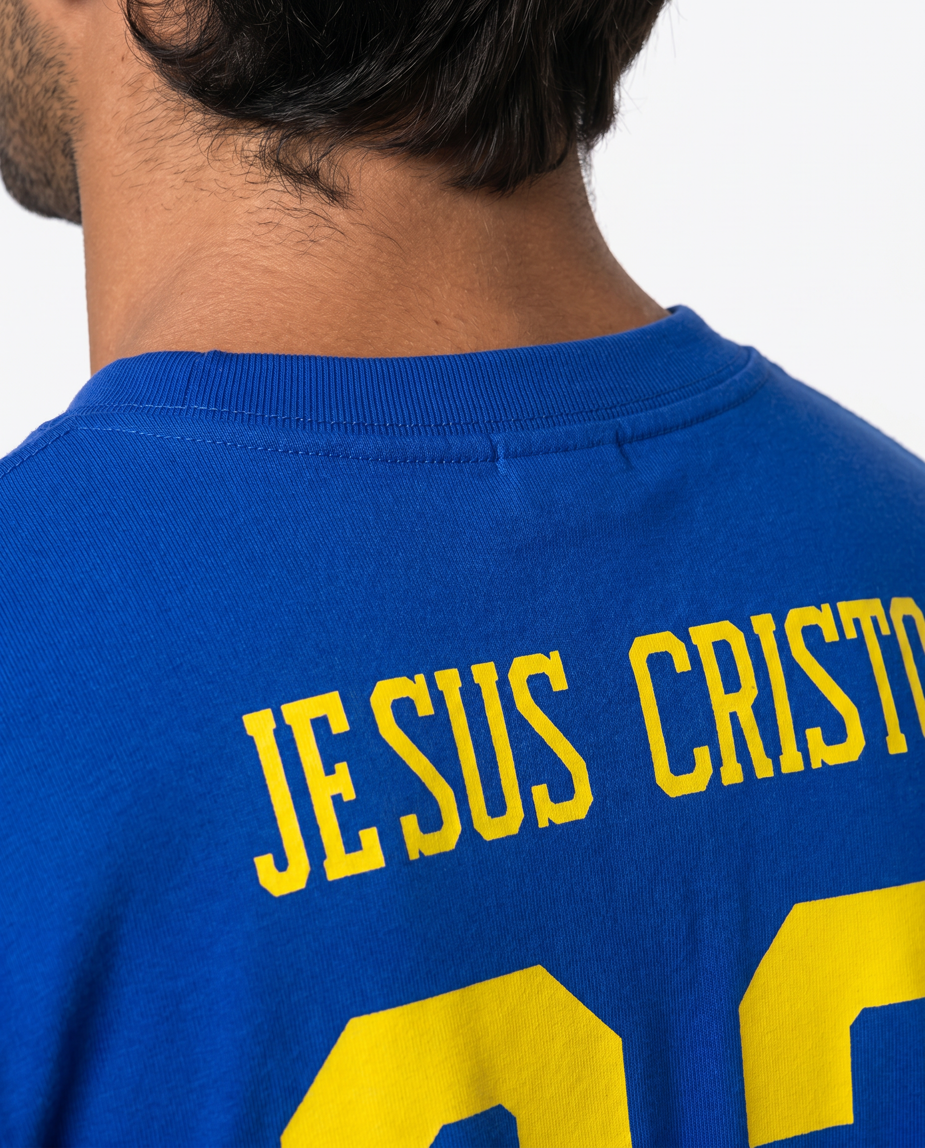 Camiseta Oversized Azul - Rei das Nações
