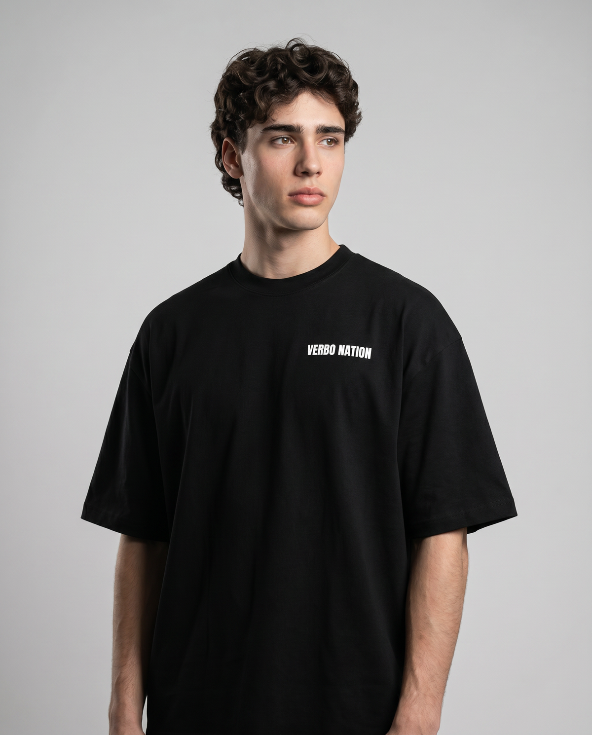 Camiseta Oversized - The Word (Preta)