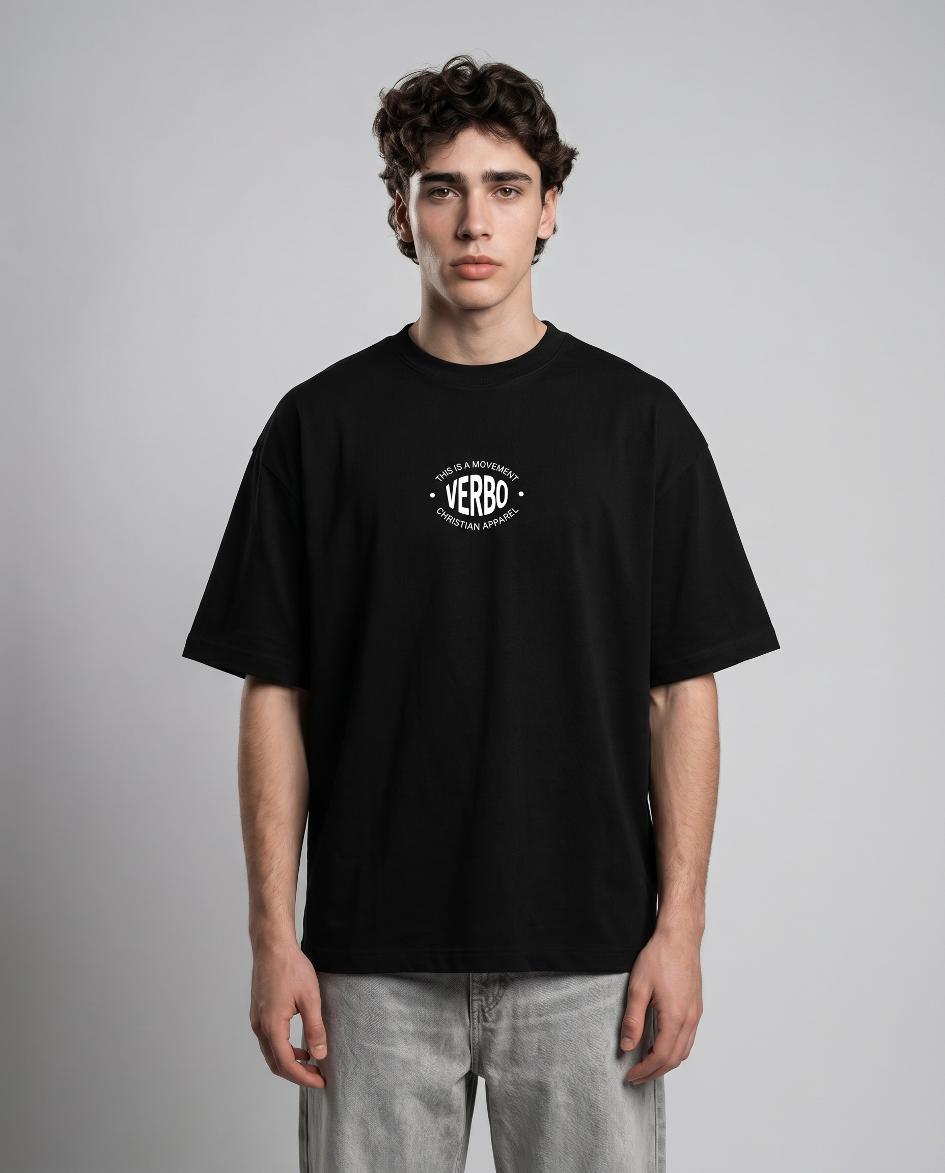 Camiseta Oversized - The chosen (Preta)
