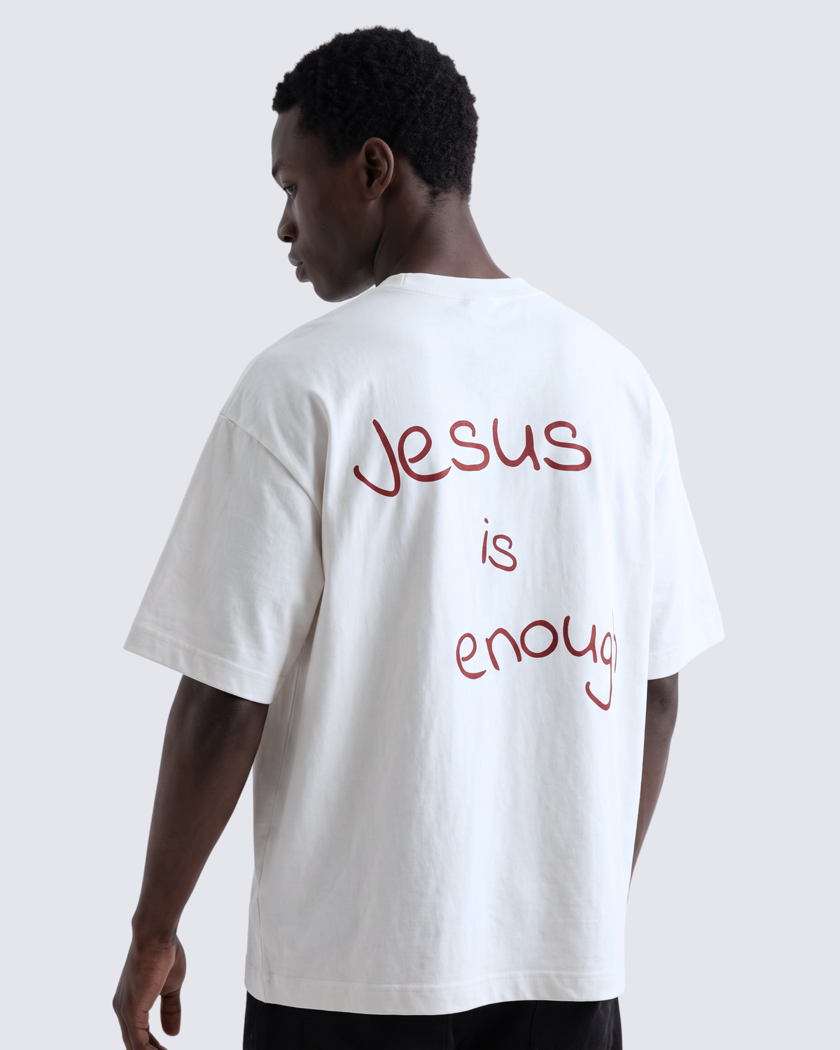 Camiseta Oversized - Jesus is enough