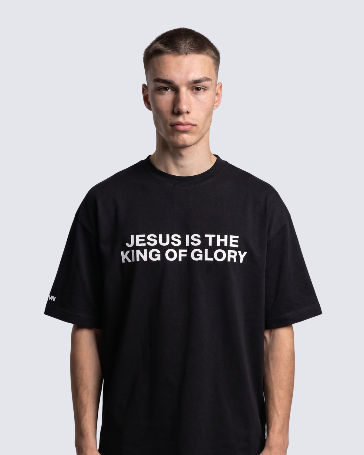 Camiseta Oversized - Jesus is King of Glory