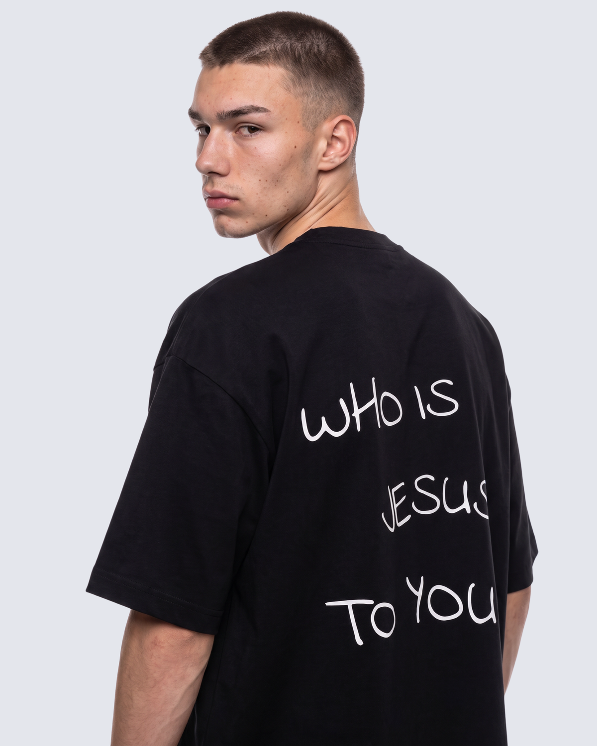 Camiseta Oversized - Who is Jesus to you?