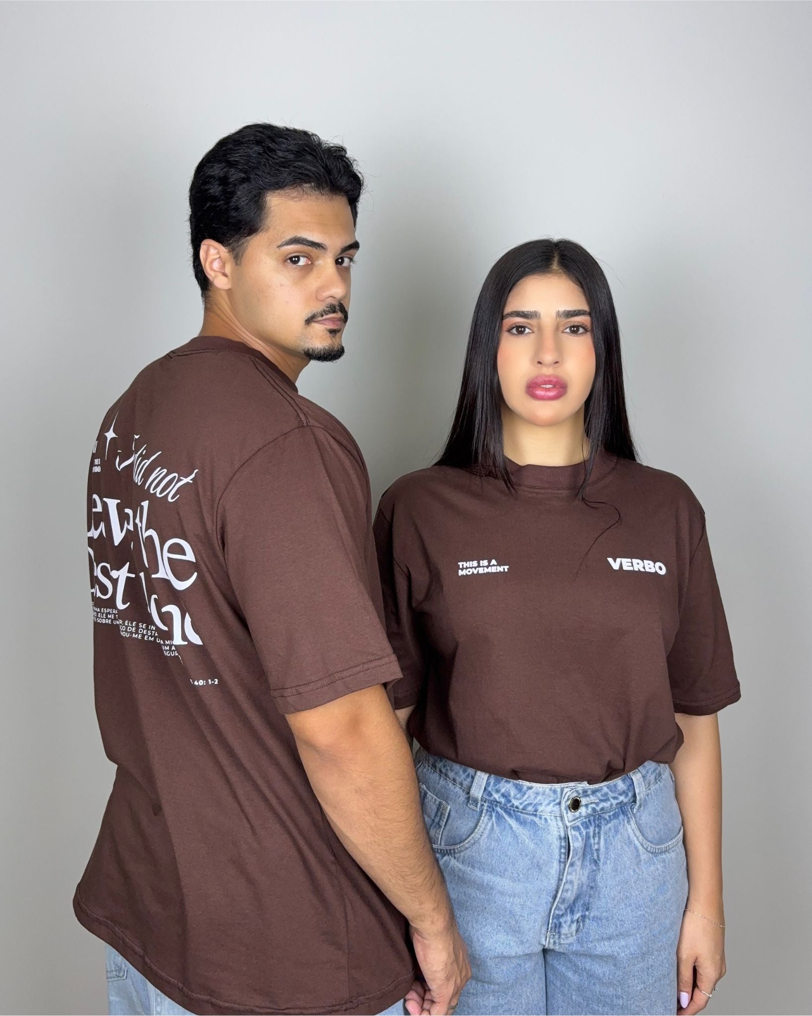 Kit 3 Camisetas Oversized - Ele me amou, Desert e The Chosen
