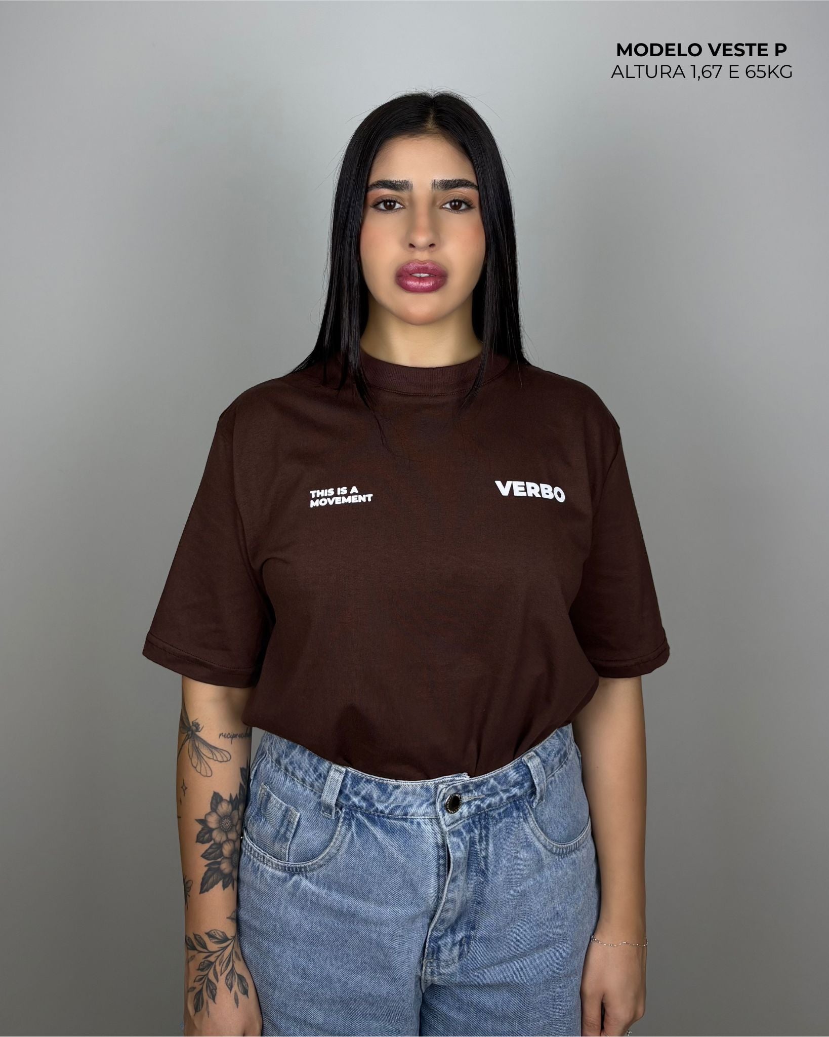 Camiseta Oversized - Desert (Marrom)