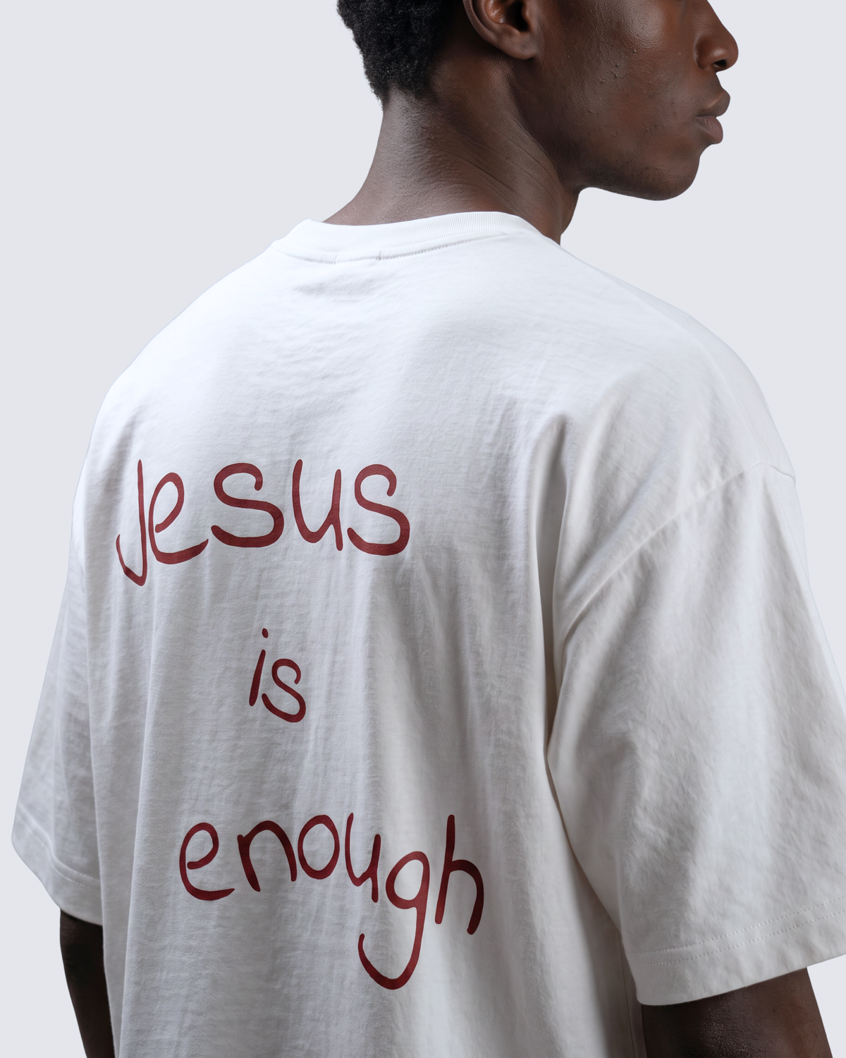Camiseta Oversized - Jesus is enough