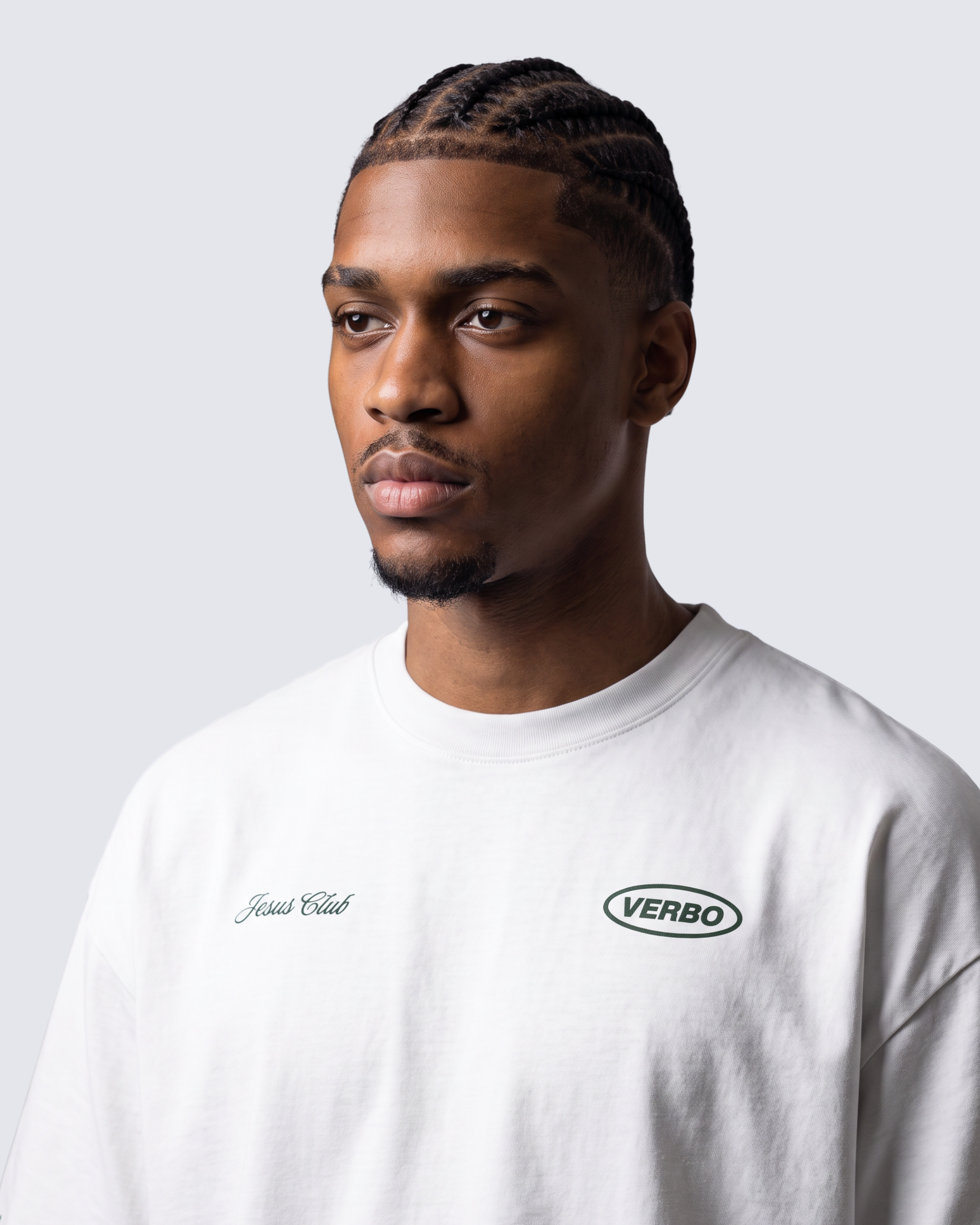 Camiseta Oversized OffWhite - Jesus Club