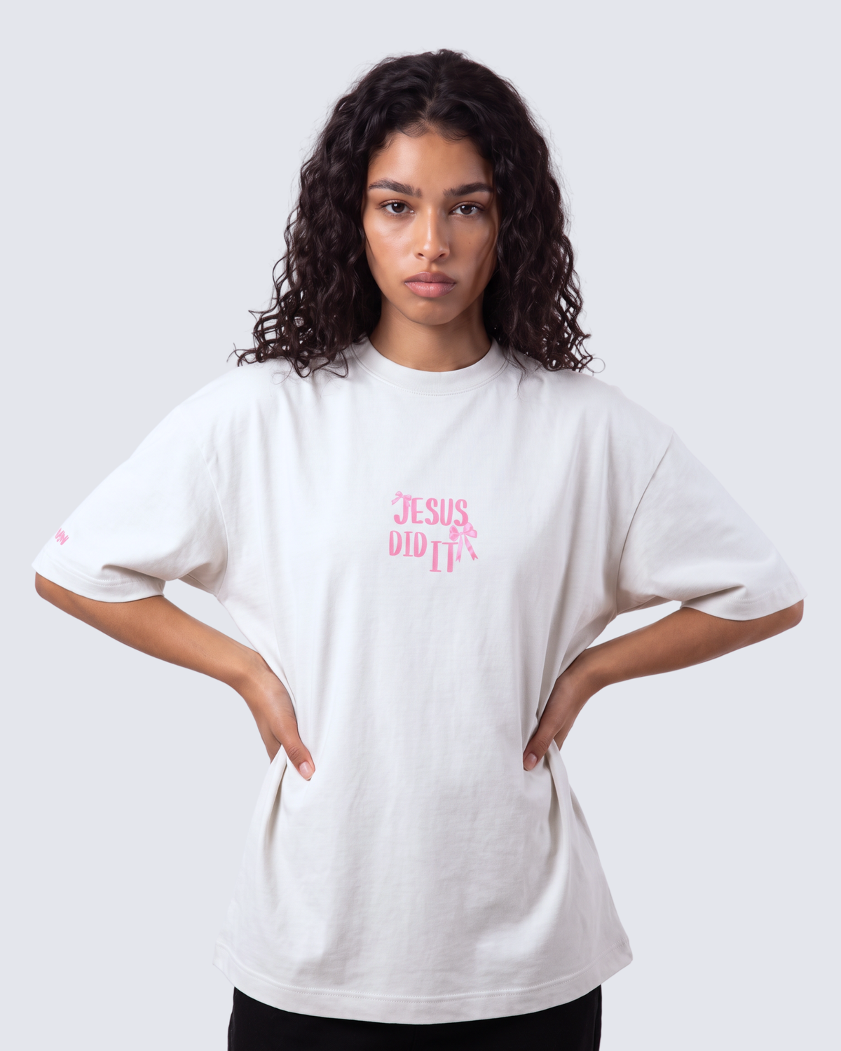 Camiseta Oversized - Jesus did it