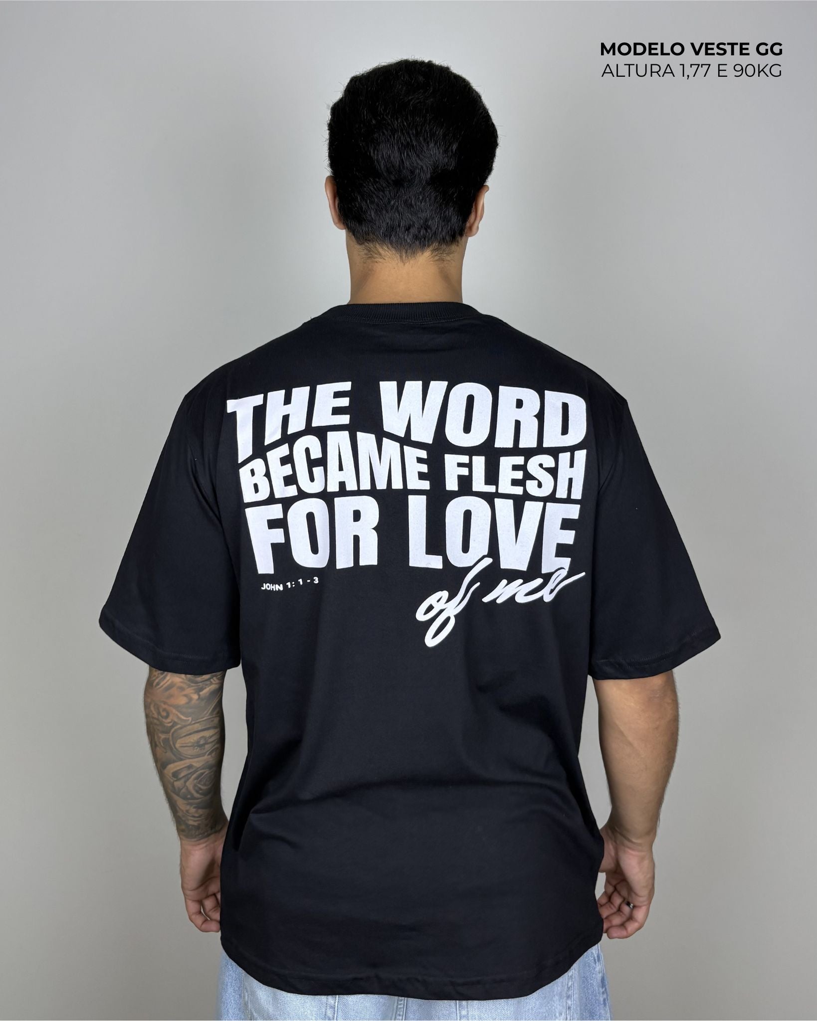 Kit 5 Camisetas Oversized - Coleção Verbo Start