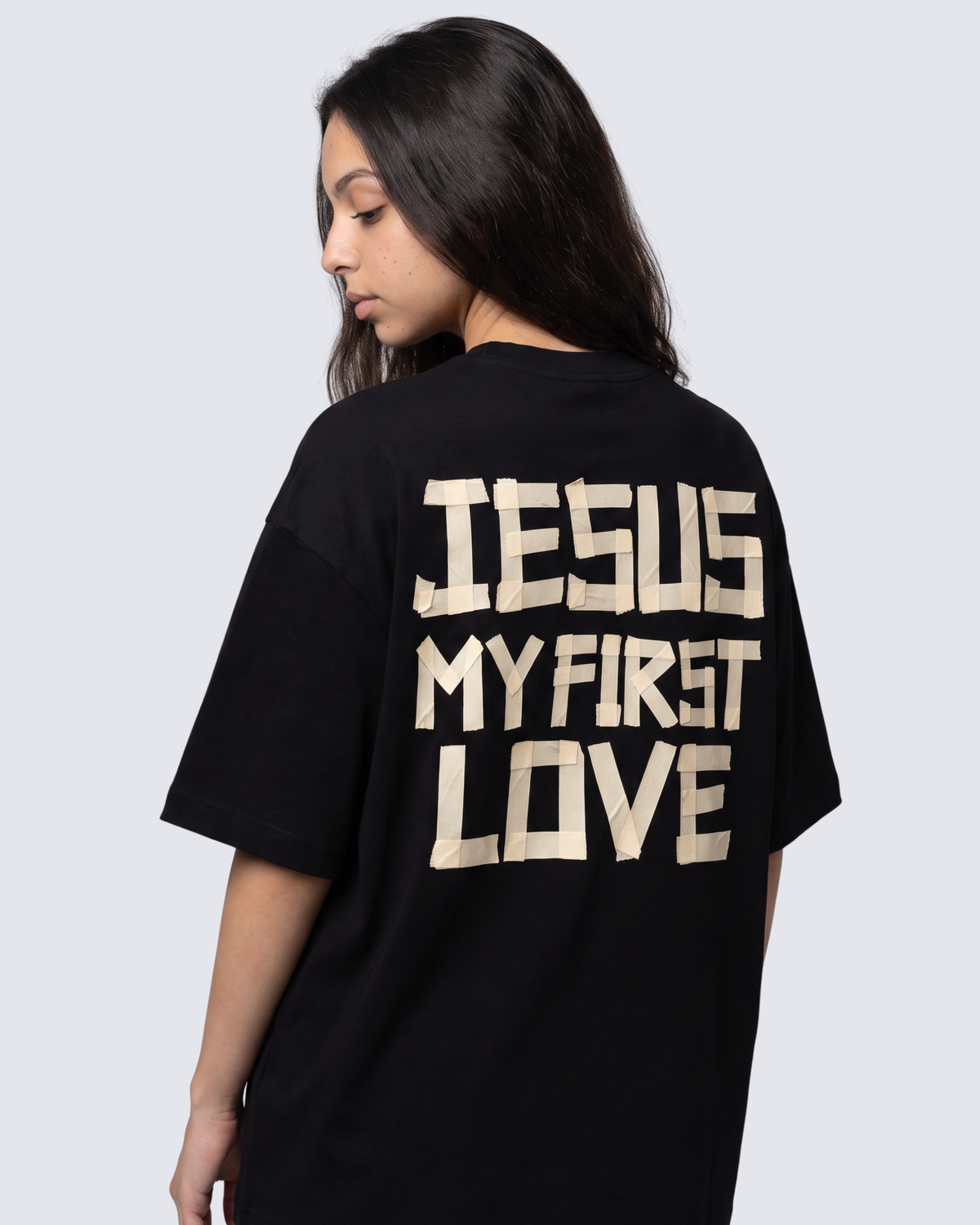 Camiseta Oversized - Jesus, meu Primeiro amor