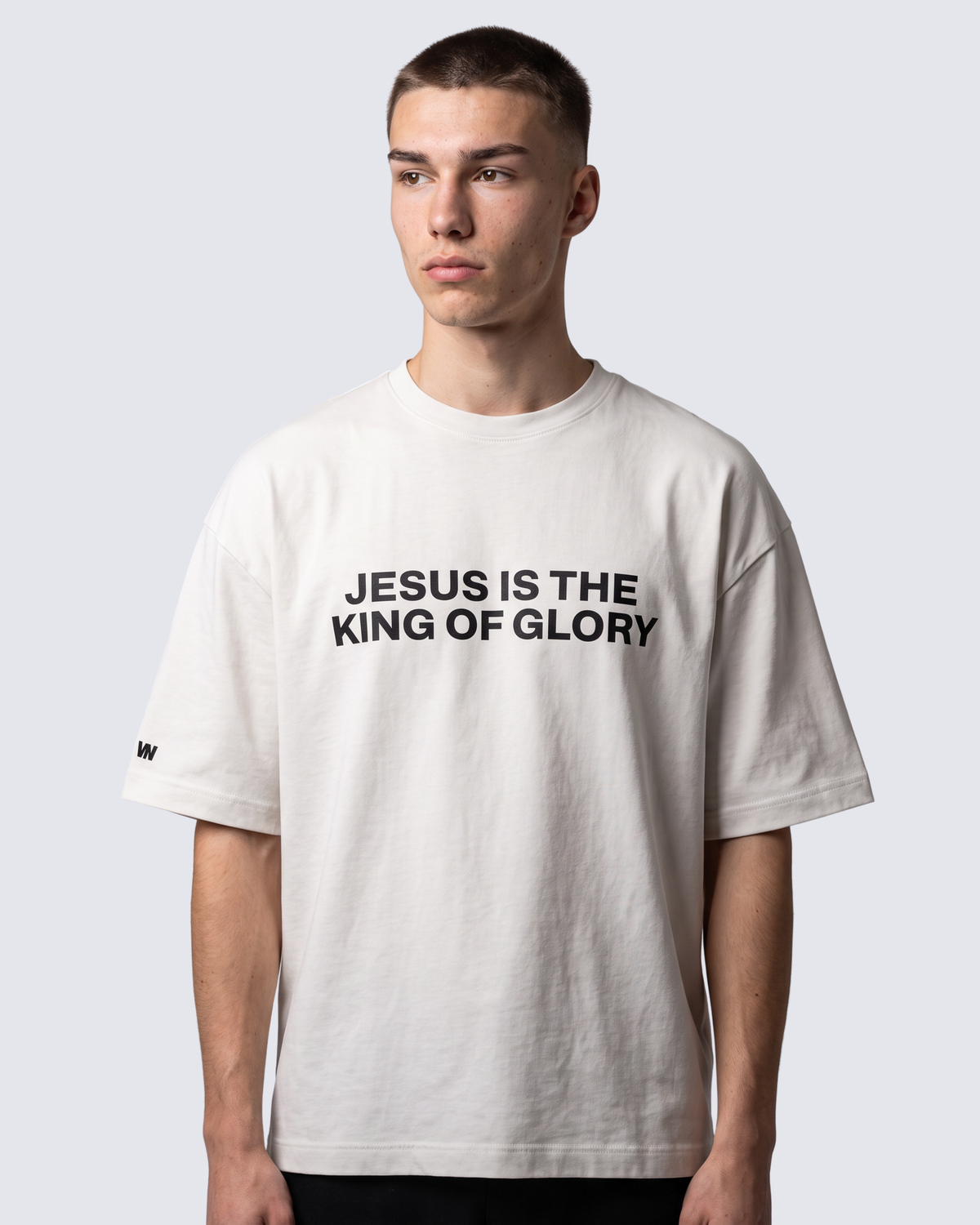 Camiseta Oversized - Jesus is King of Glory