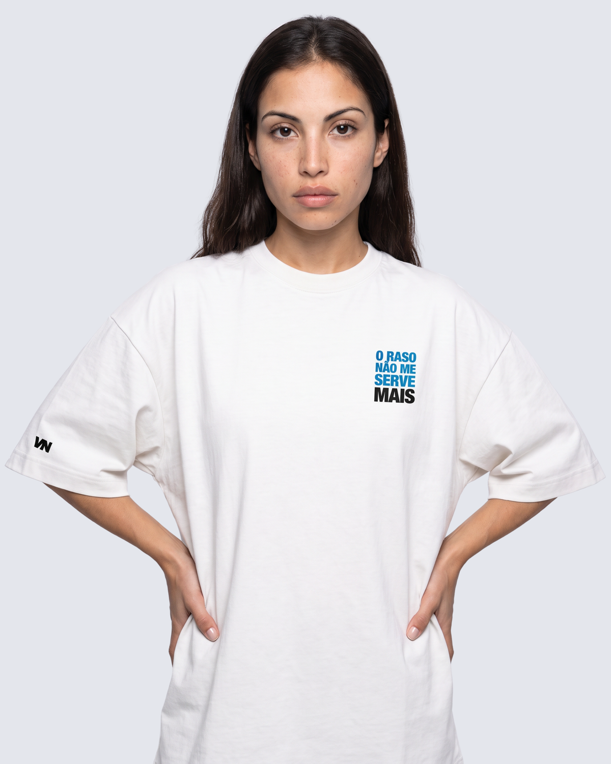 Camiseta Oversized - O raso não me serve mais