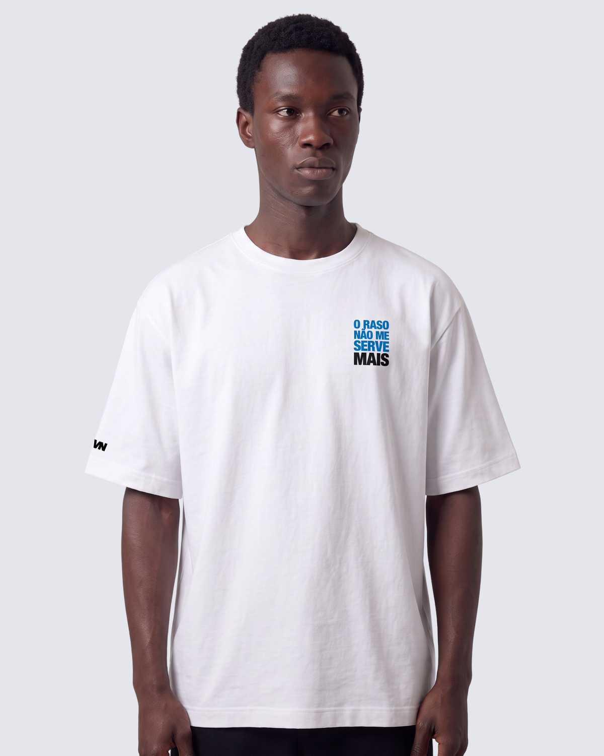 Camiseta Oversized - O raso não me serve mais