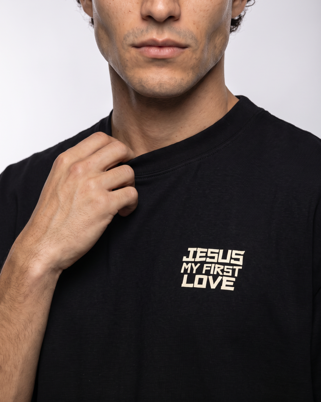 Camiseta Oversized - Jesus, meu Primeiro amor