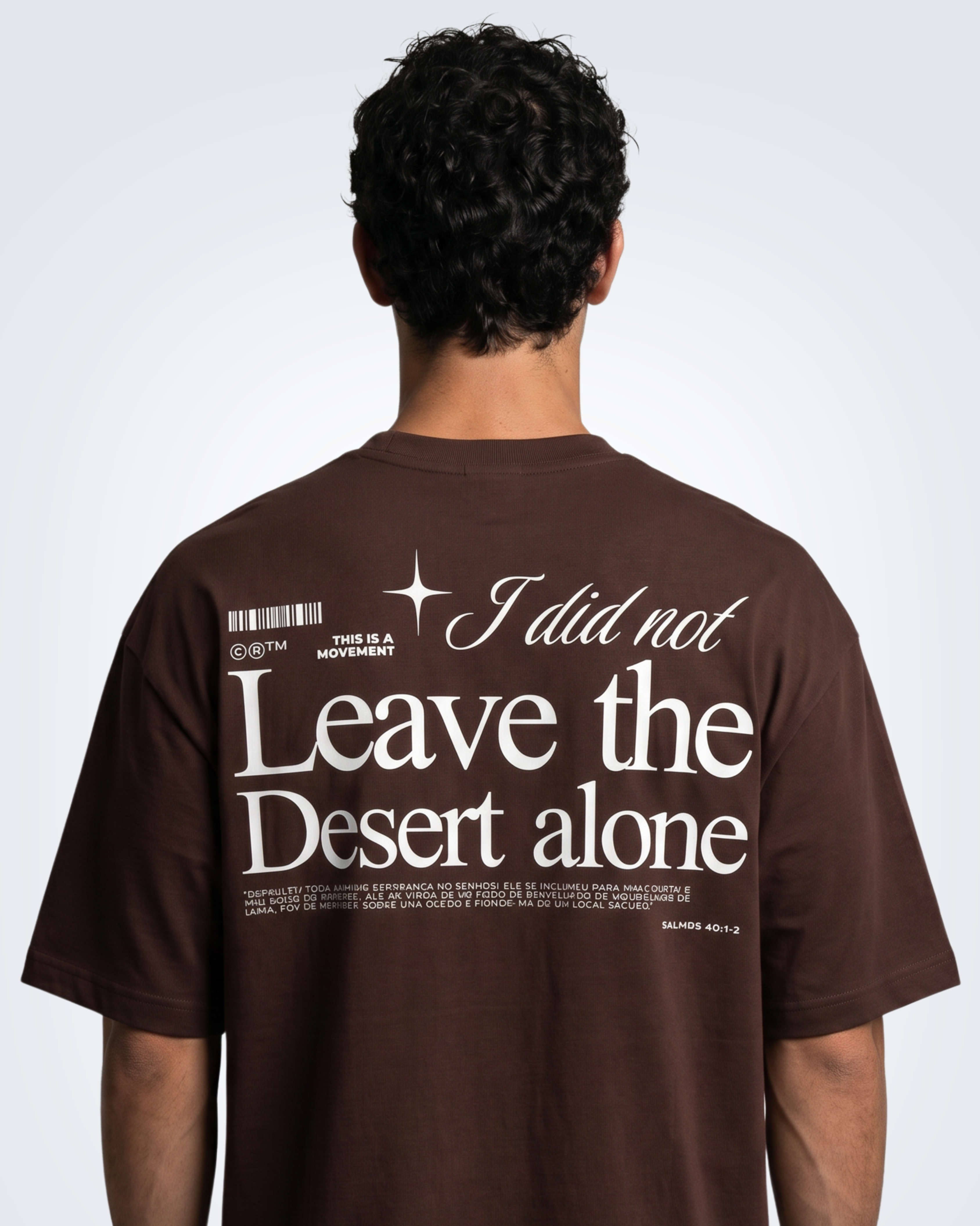 Camiseta Oversized - Desert (Marrom)