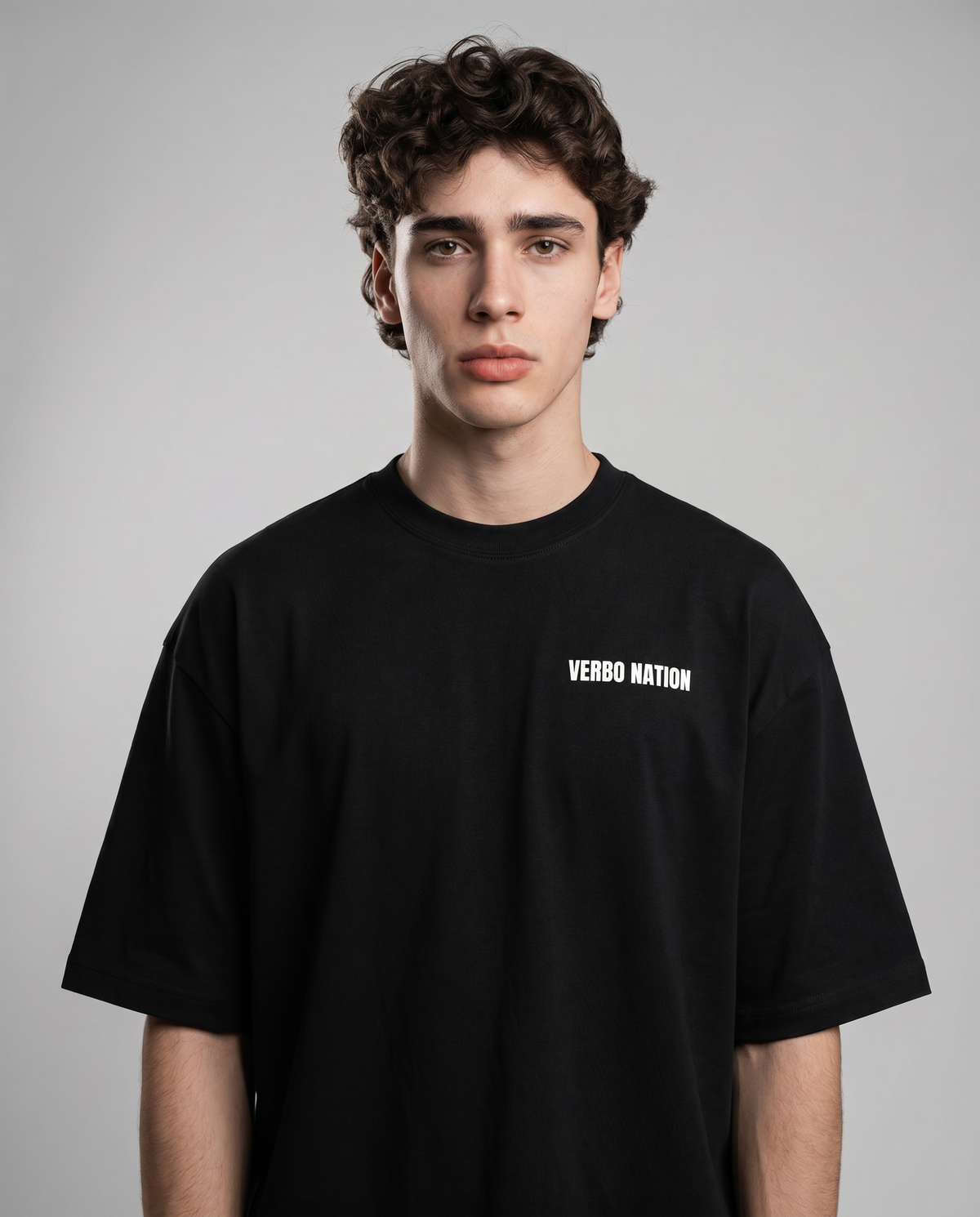 Camiseta Oversized - The Word (Preta)