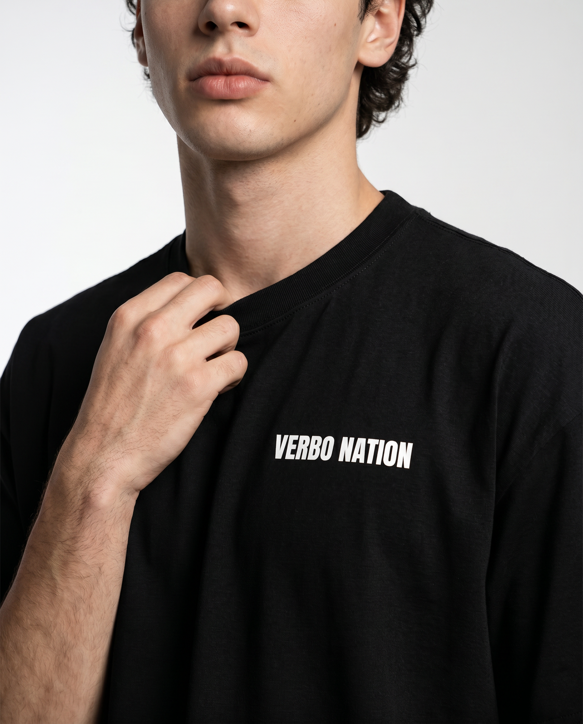 Camiseta Oversized - The Word (Preta)