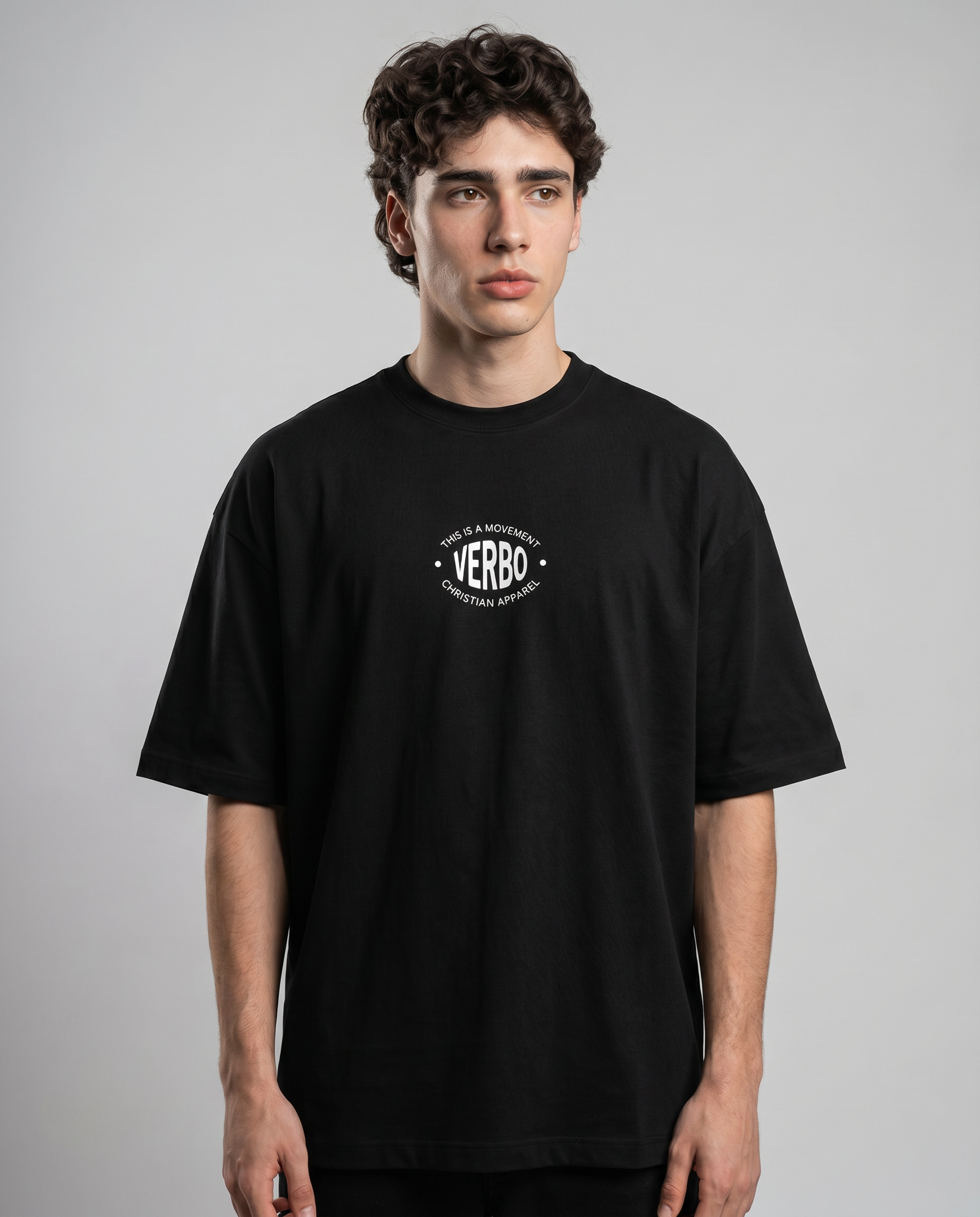 Camiseta Oversized - The chosen (Preta)