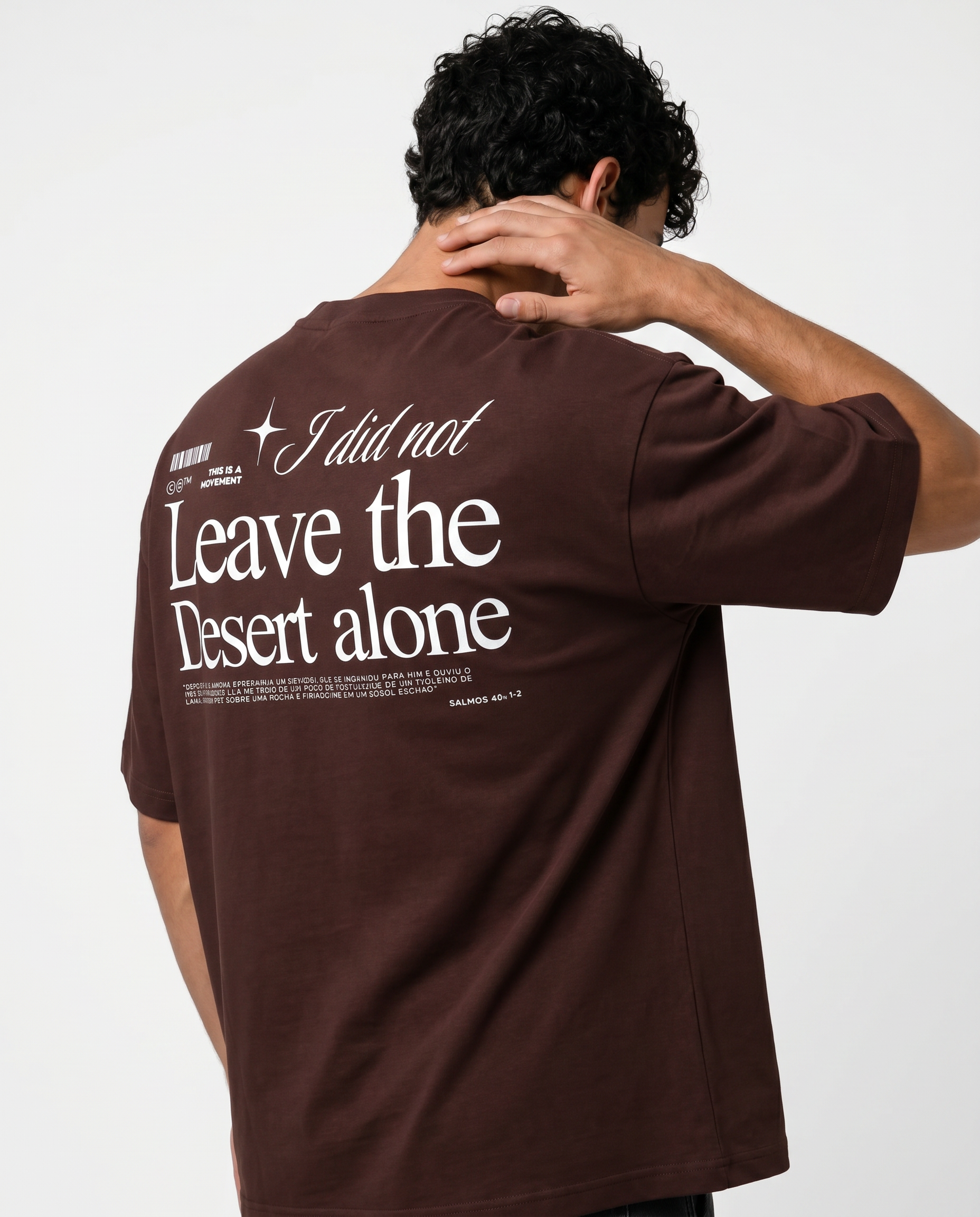 Camiseta Oversized - Desert (Marrom)