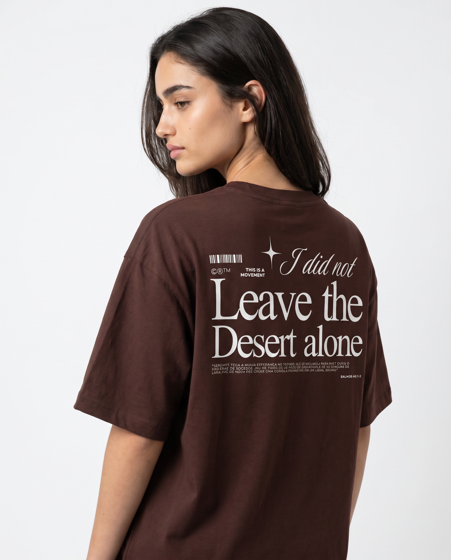 Camiseta Oversized - Desert (Marrom)