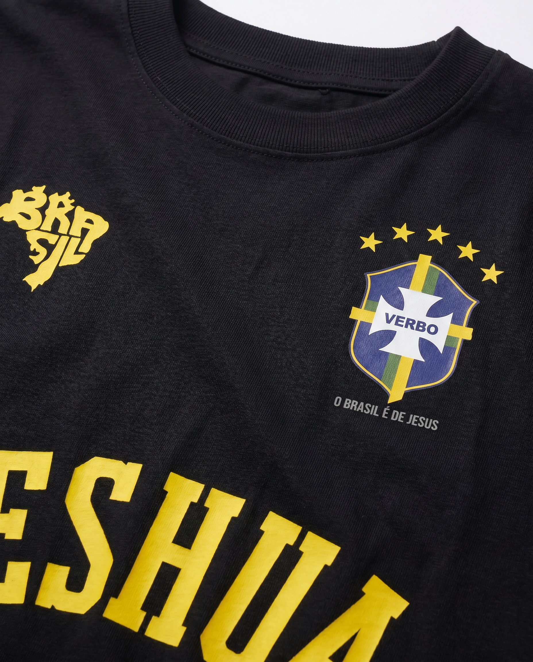 Camiseta Oversized Preta - Rei das Nações